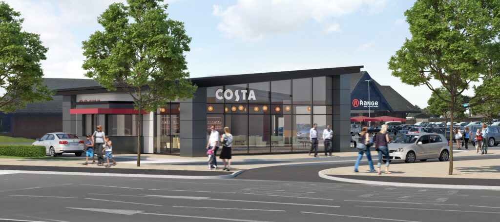 Costa Coffe, Queens Retail Park
