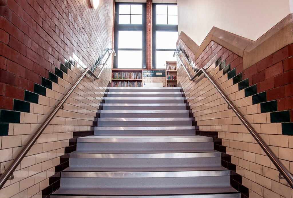 Plymouth Grove interior staircase