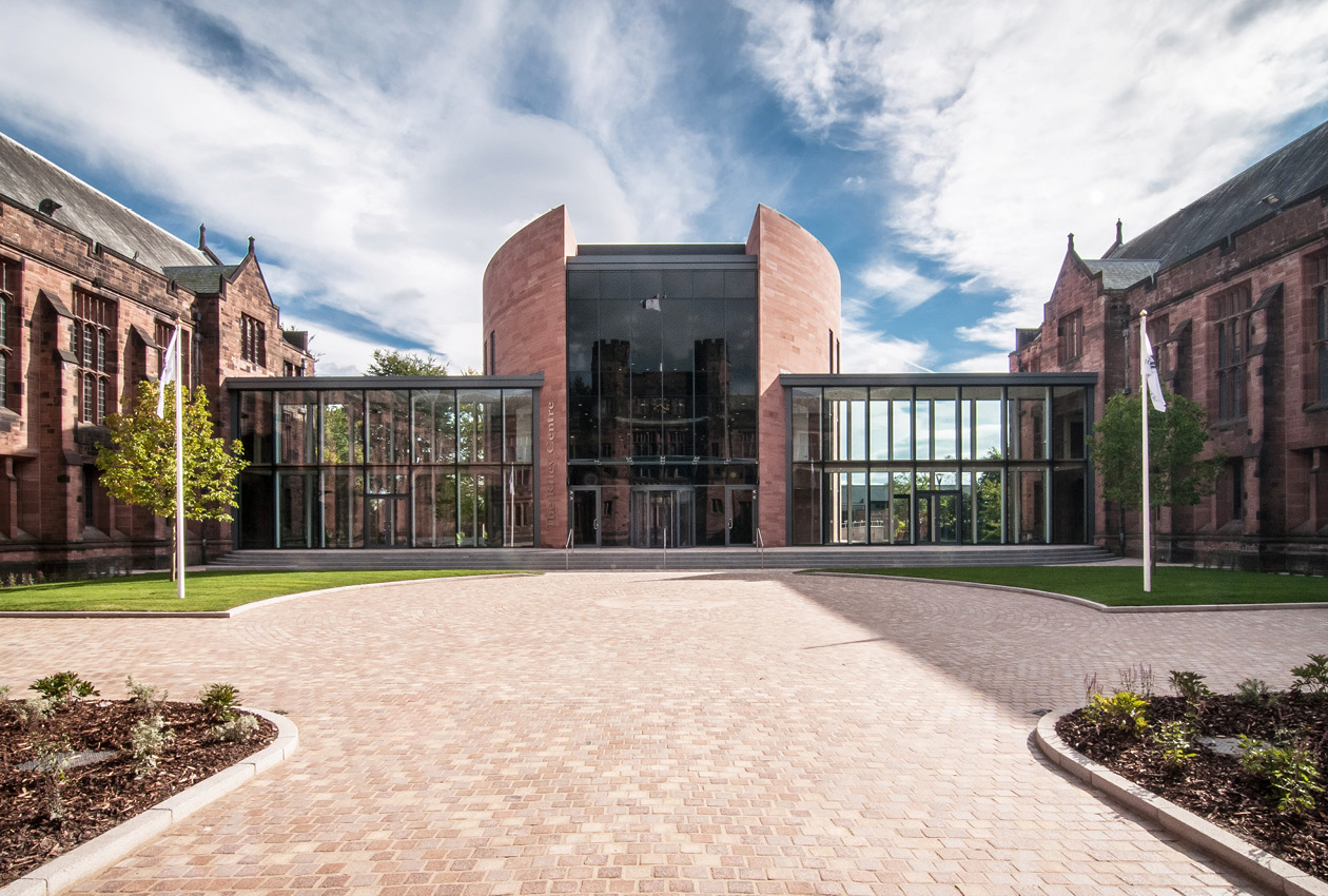 Riley Sixth Form outdoor area