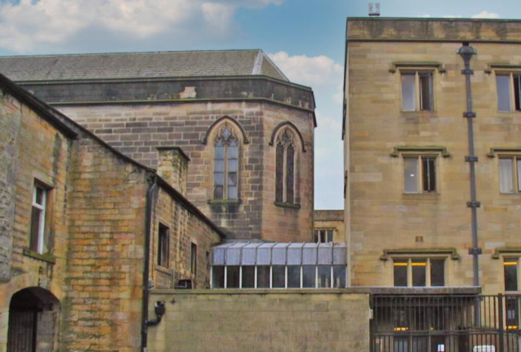 Sodality Chapel exterior view