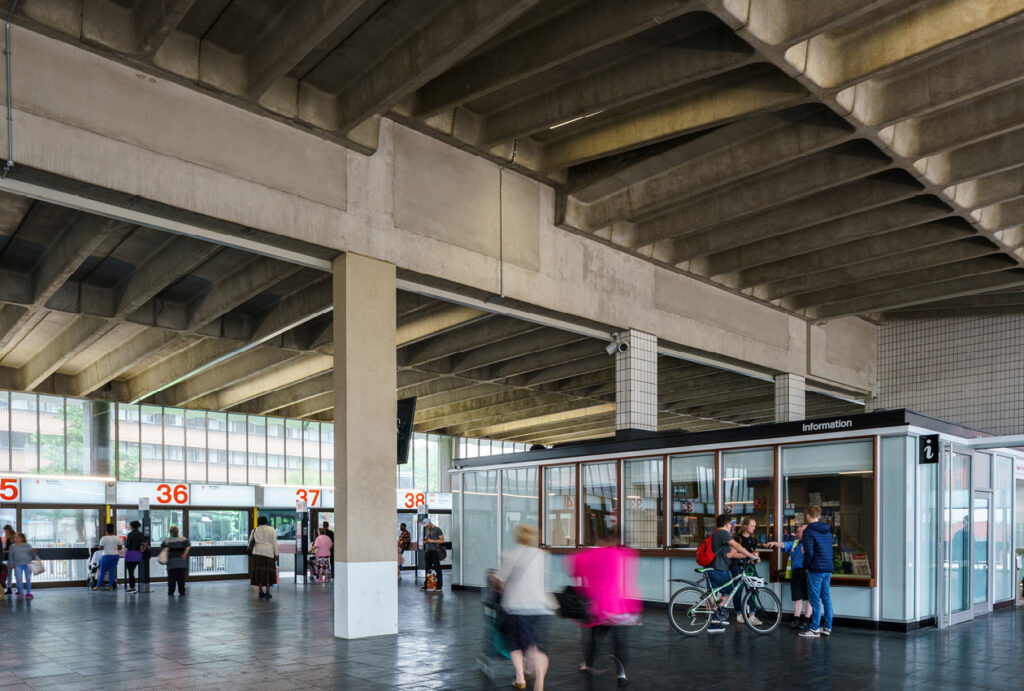 Walkways at Preston Bus Station