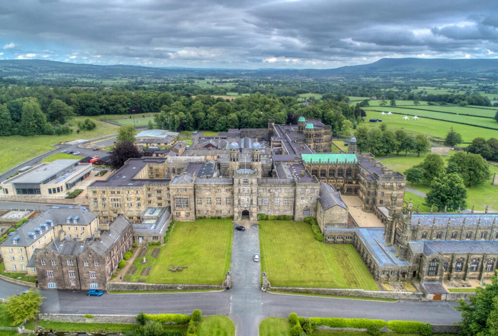 Weld House and Stonyhurst frontage
