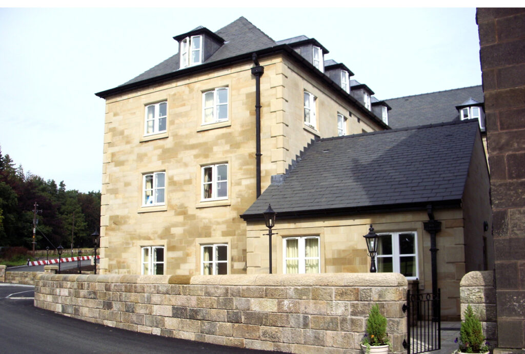 Weld House side view exterior